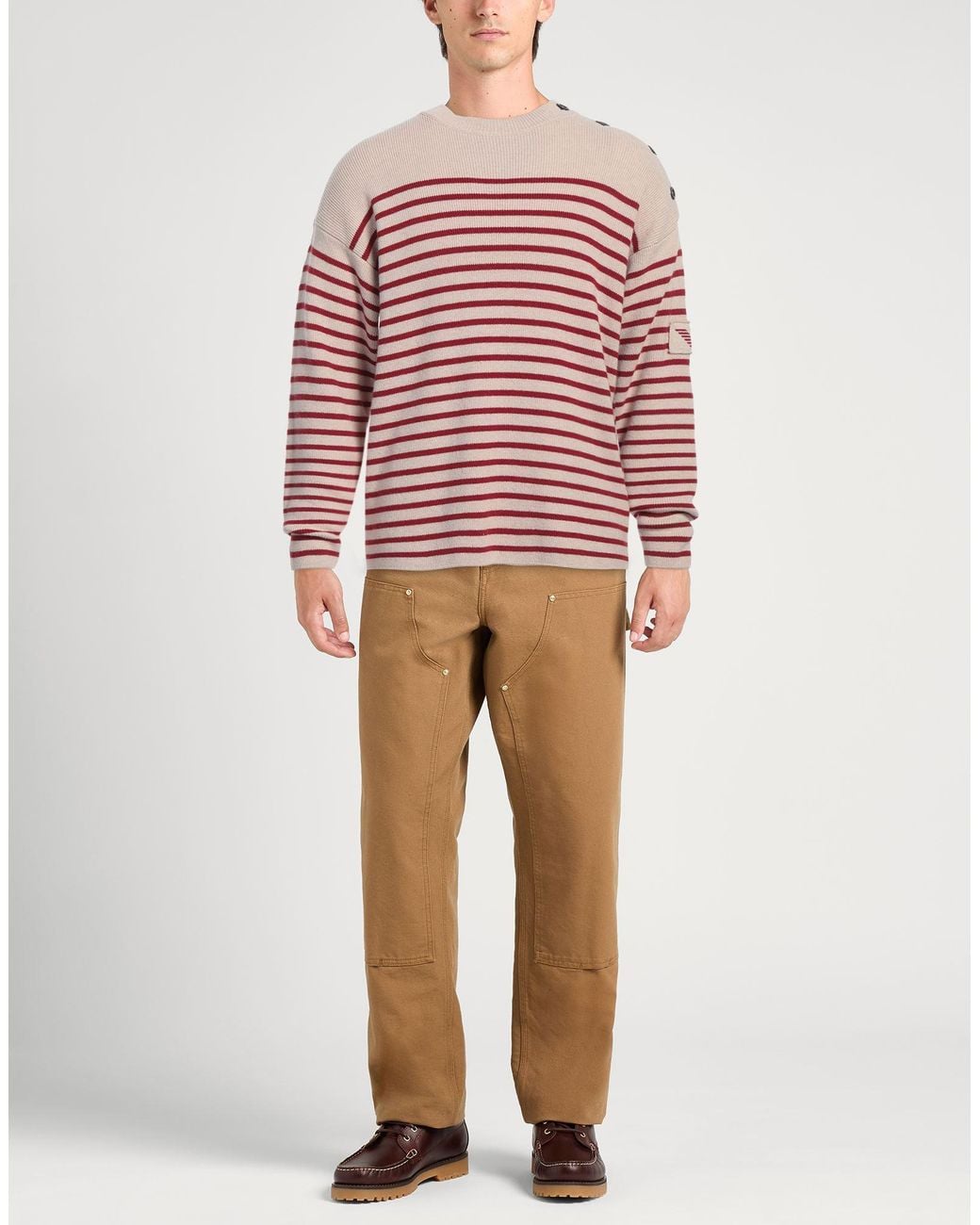 Emporio Armani Red Jumper for men