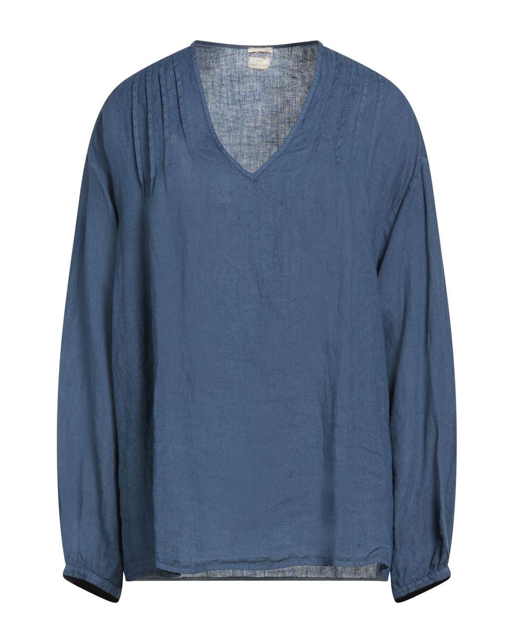 Massimo Alba Blue Top Linen