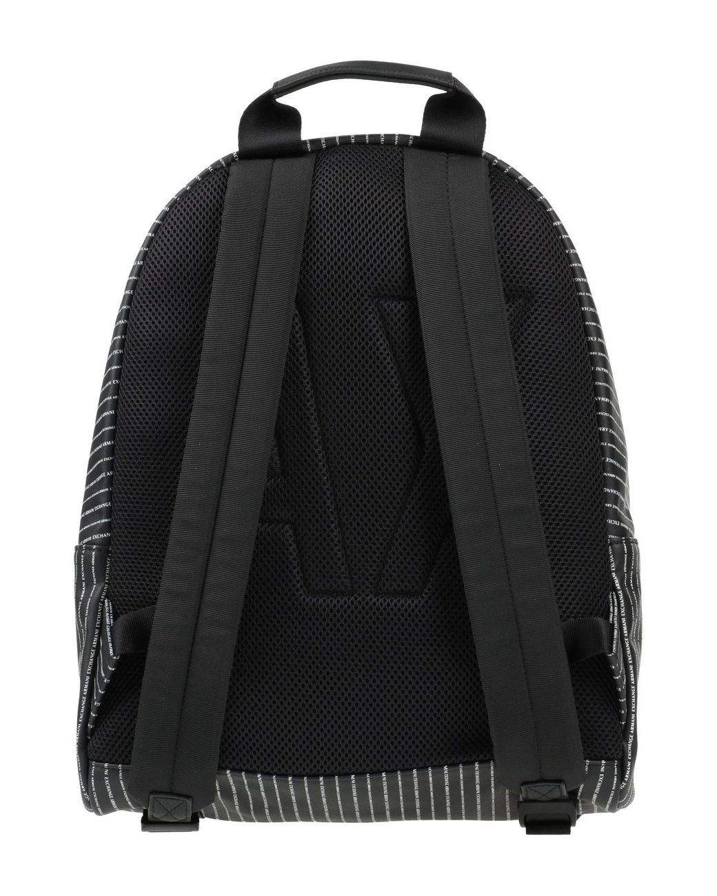 ARMANI EXCHANGE Black Rucksack for men