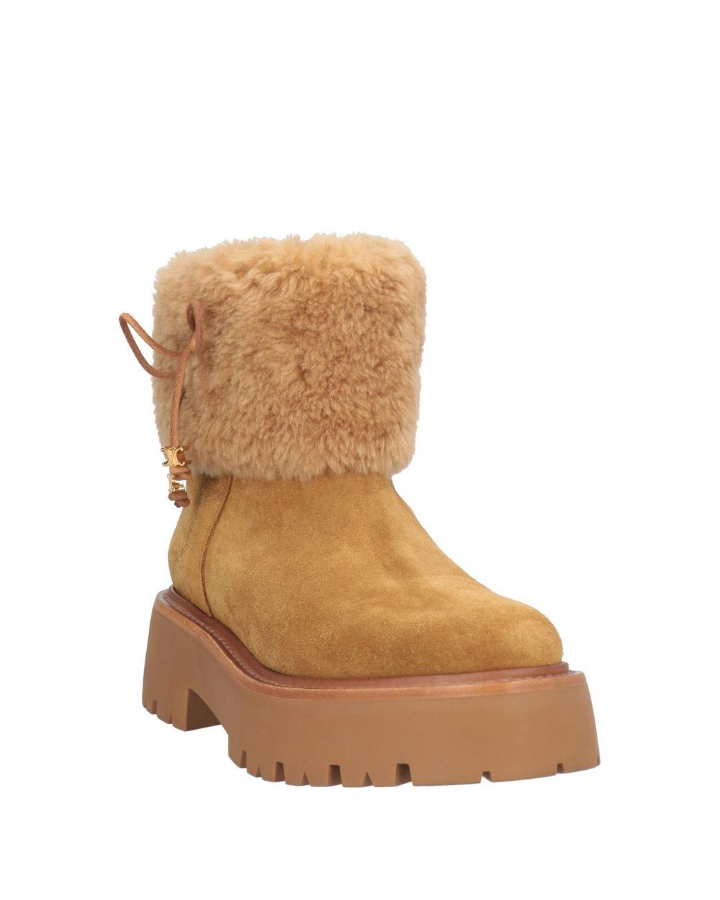 Céline Brown Ankle Boots