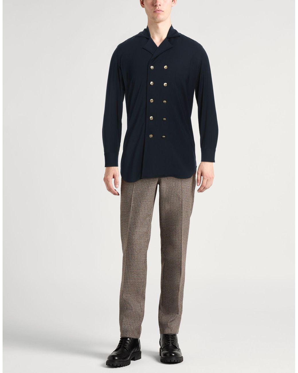 PT Torino Blue Jacket Virgin Wool for men
