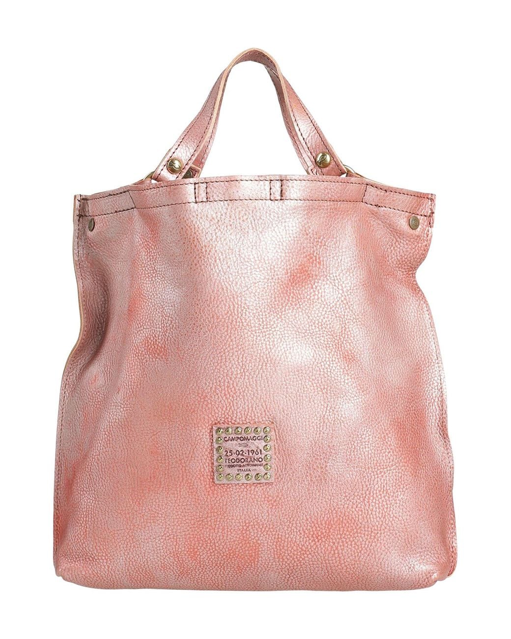 Borsa A Mano di Campomaggi in Pink