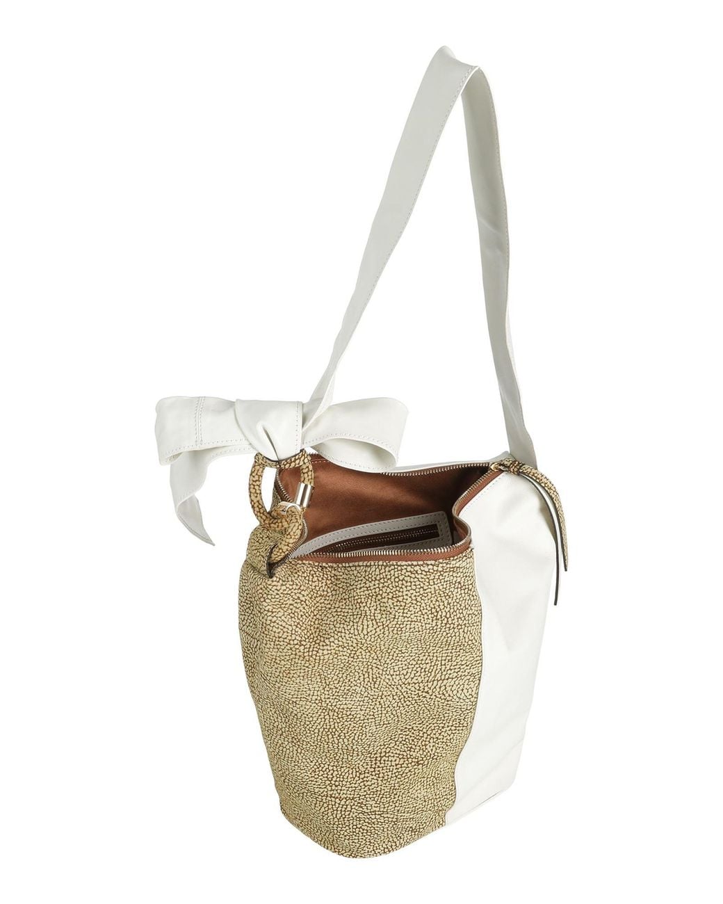 Borbonese White Schultertasche