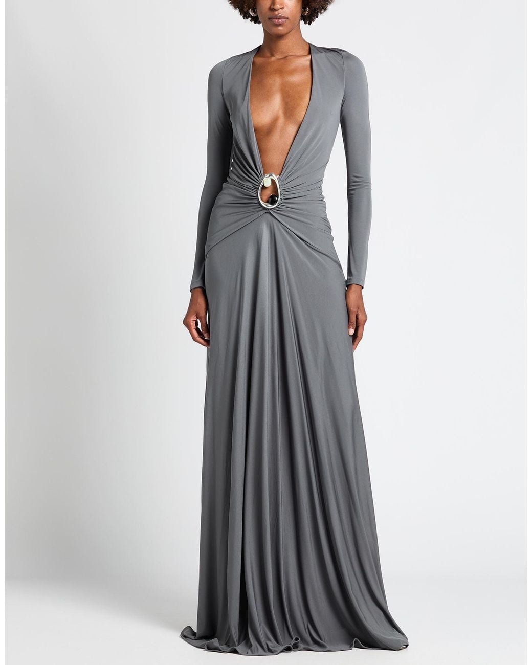 Christopher Esber Gray Maxi Dress