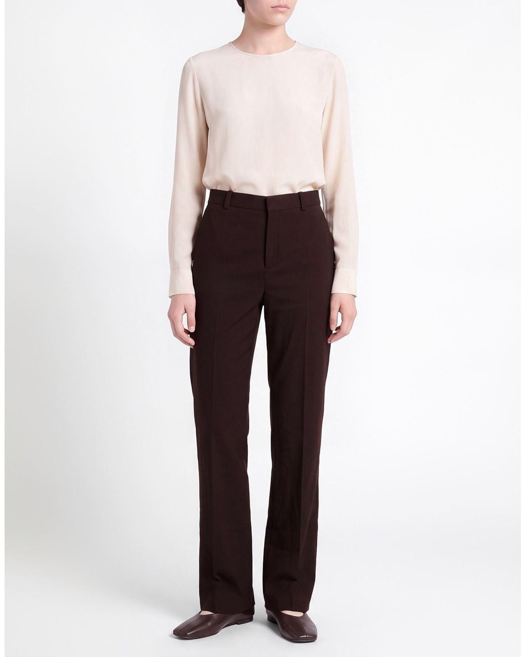 Wardrobe NYC Brown Pants Virgin Wool