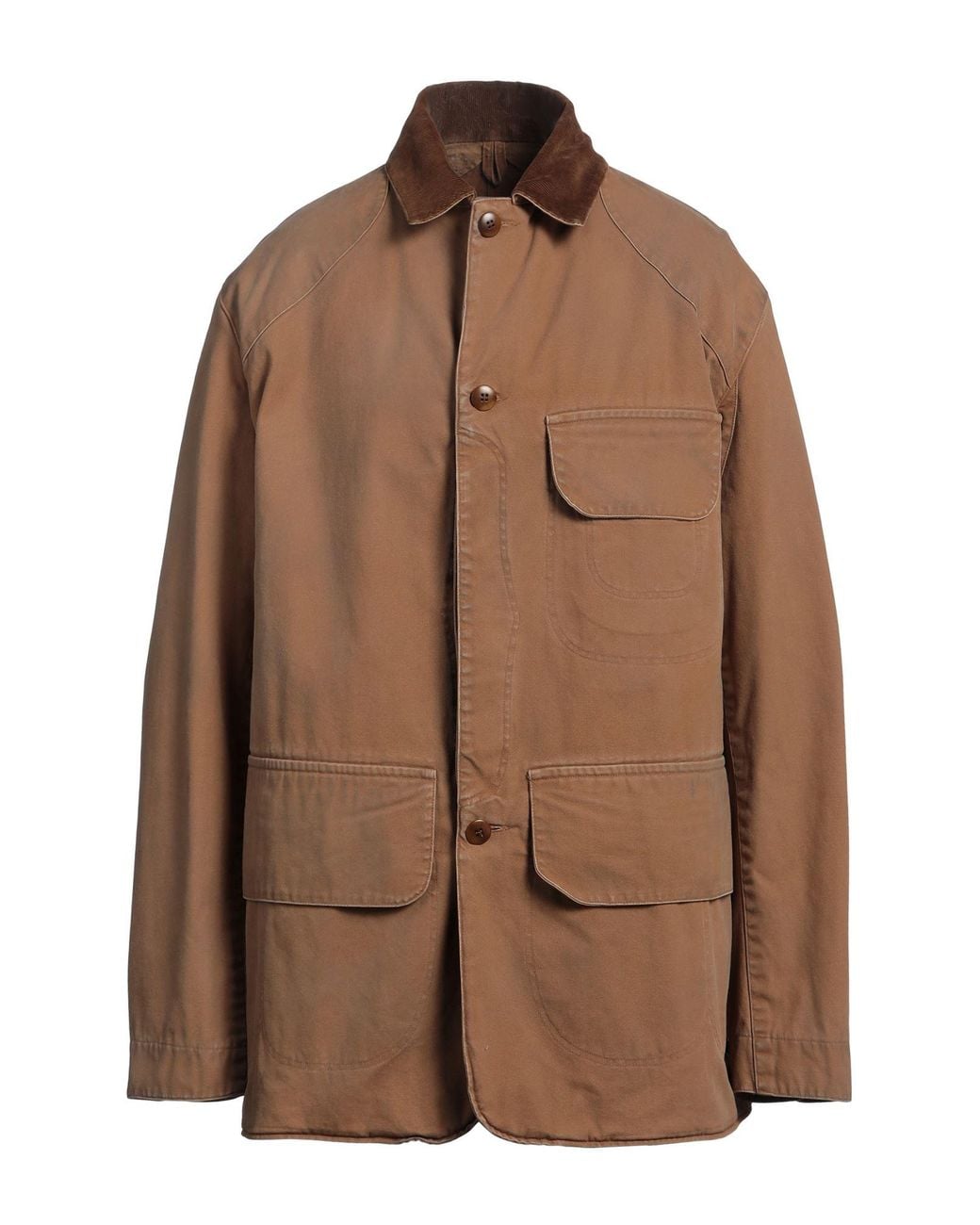 Maison Margiela Brown Camel Jacket Cotton for men