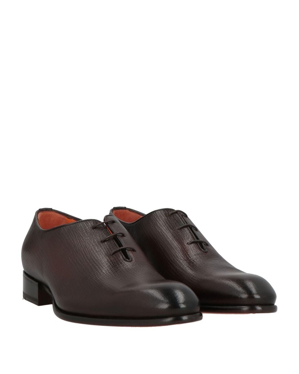 Stringate di Santoni in Brown da Uomo
