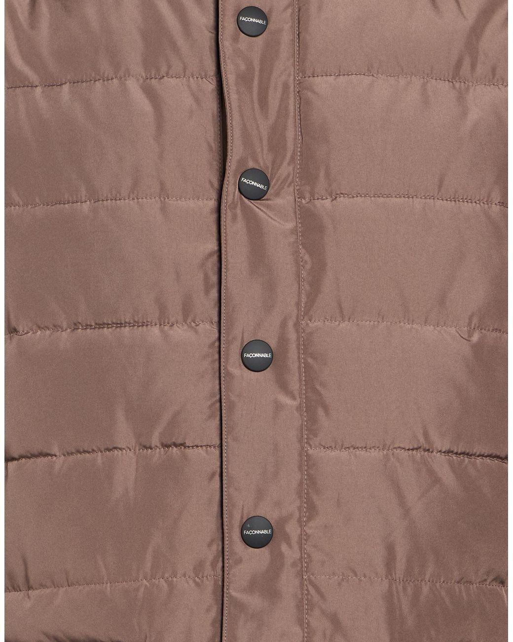 Façonnable Brown Puffer Polyester for men