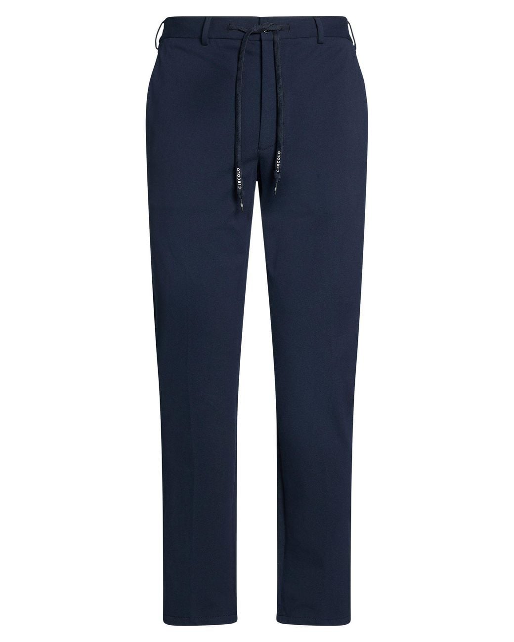 Circolo 1901 Blue Pants Cotton, Polyamide, Elastane for men