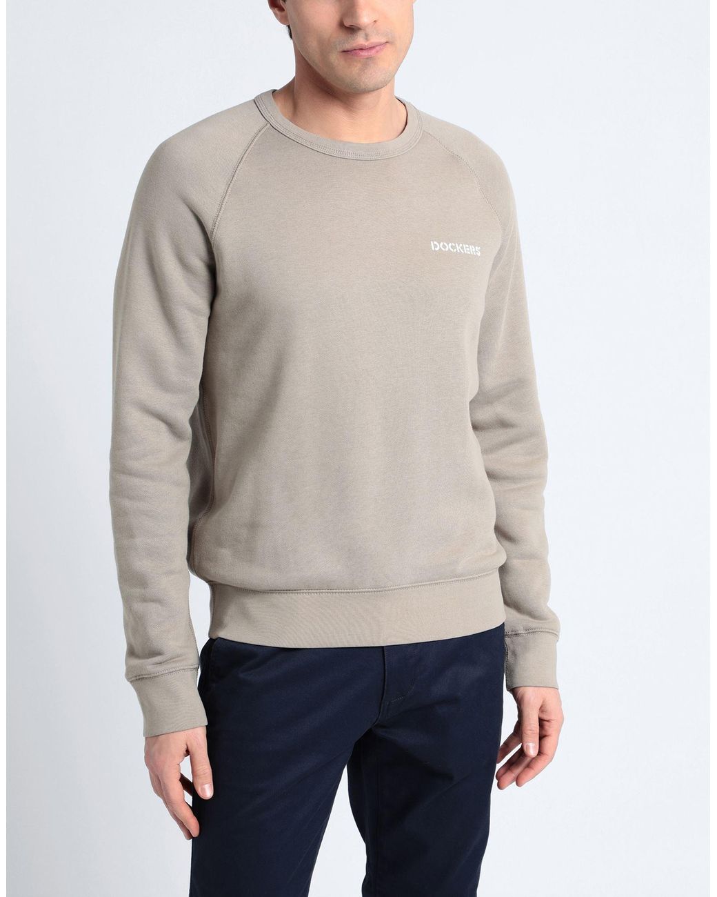 Dockers White Sweatshirt for men