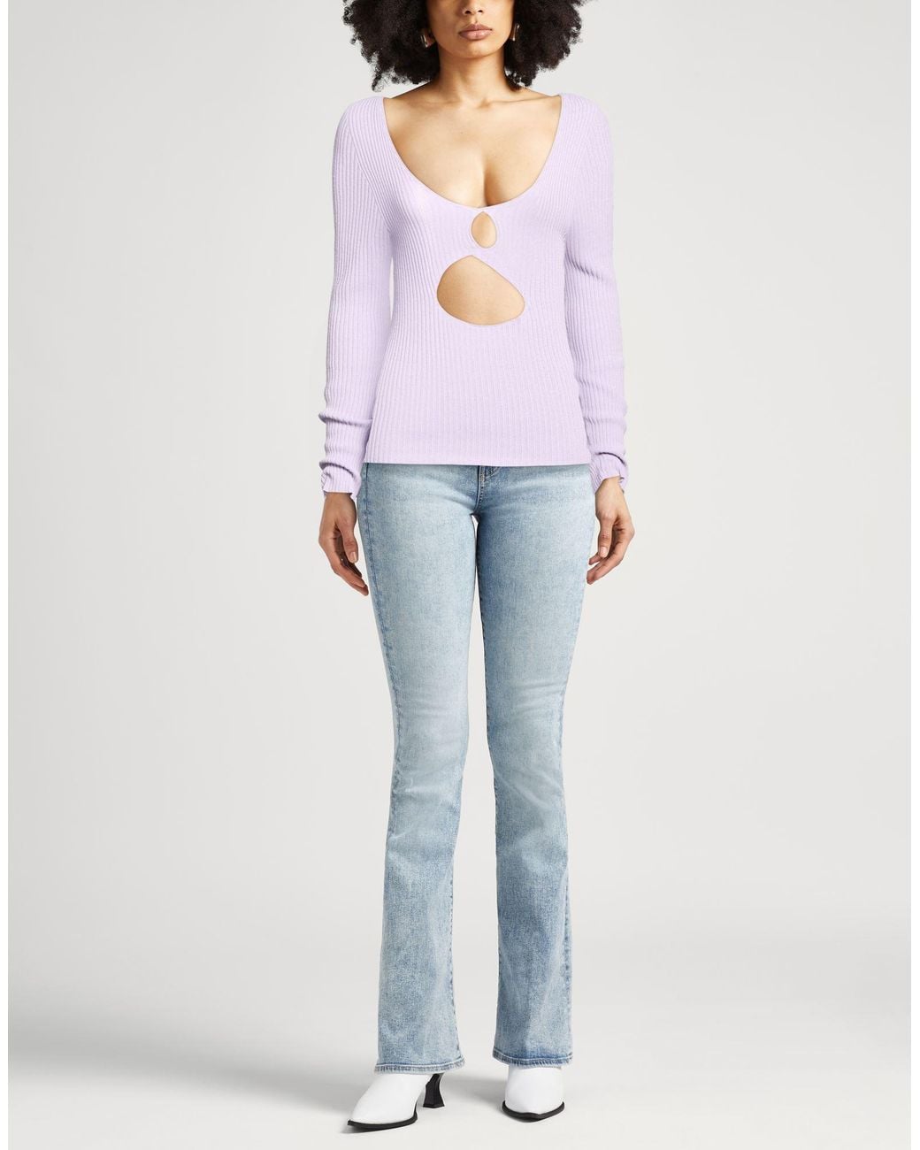 Kontatto Purple Sweaters