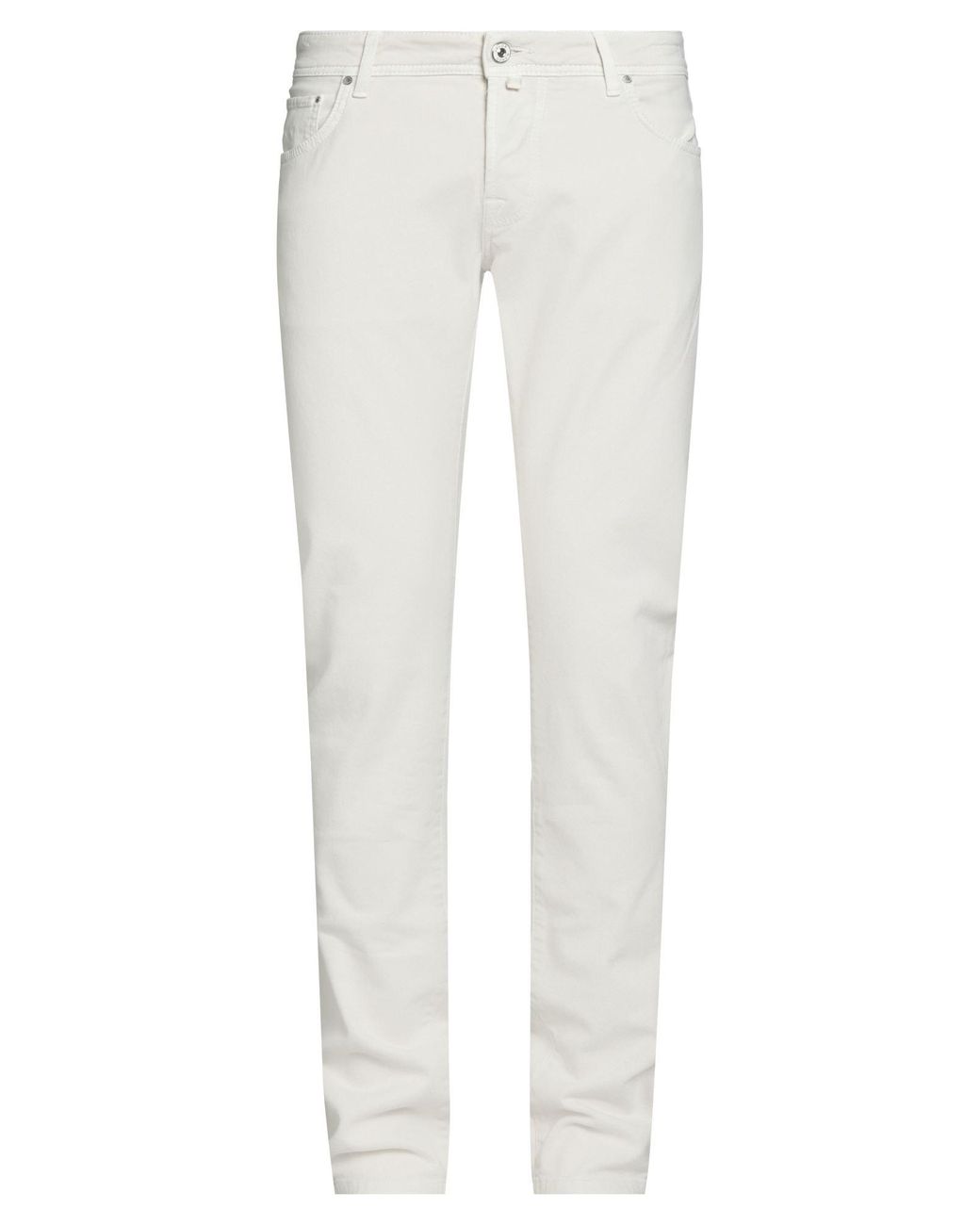 Jacob Cohen White Pants for men