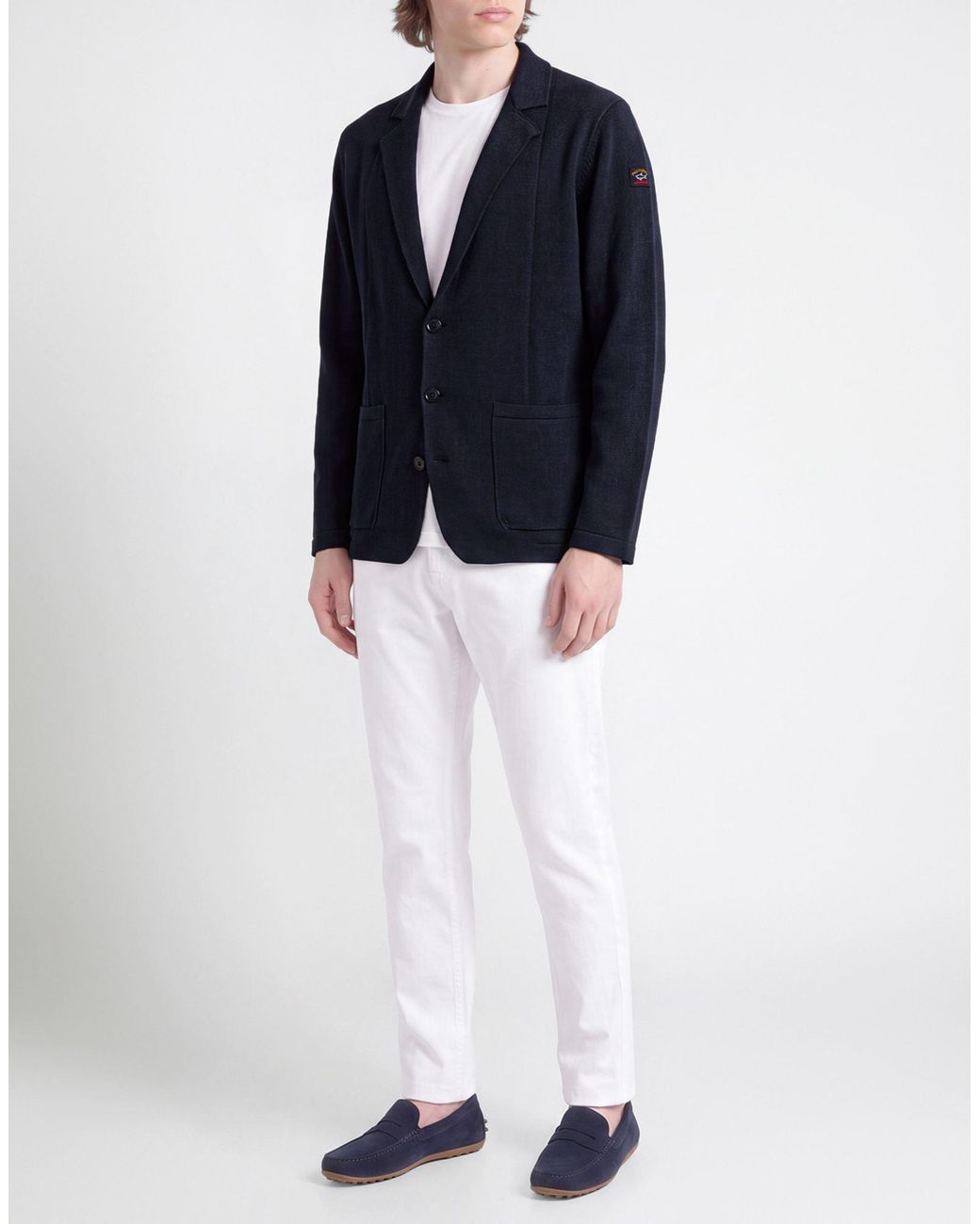 Paul & Shark Blue Midnight Blazer Virgin Wool for men
