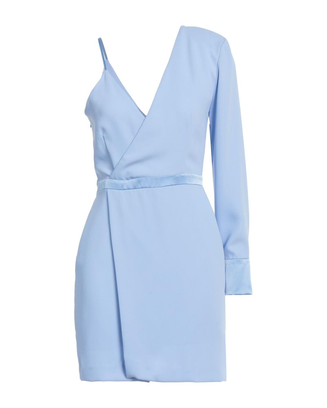 MVP WARDROBE Blue Mini Dress Polyester