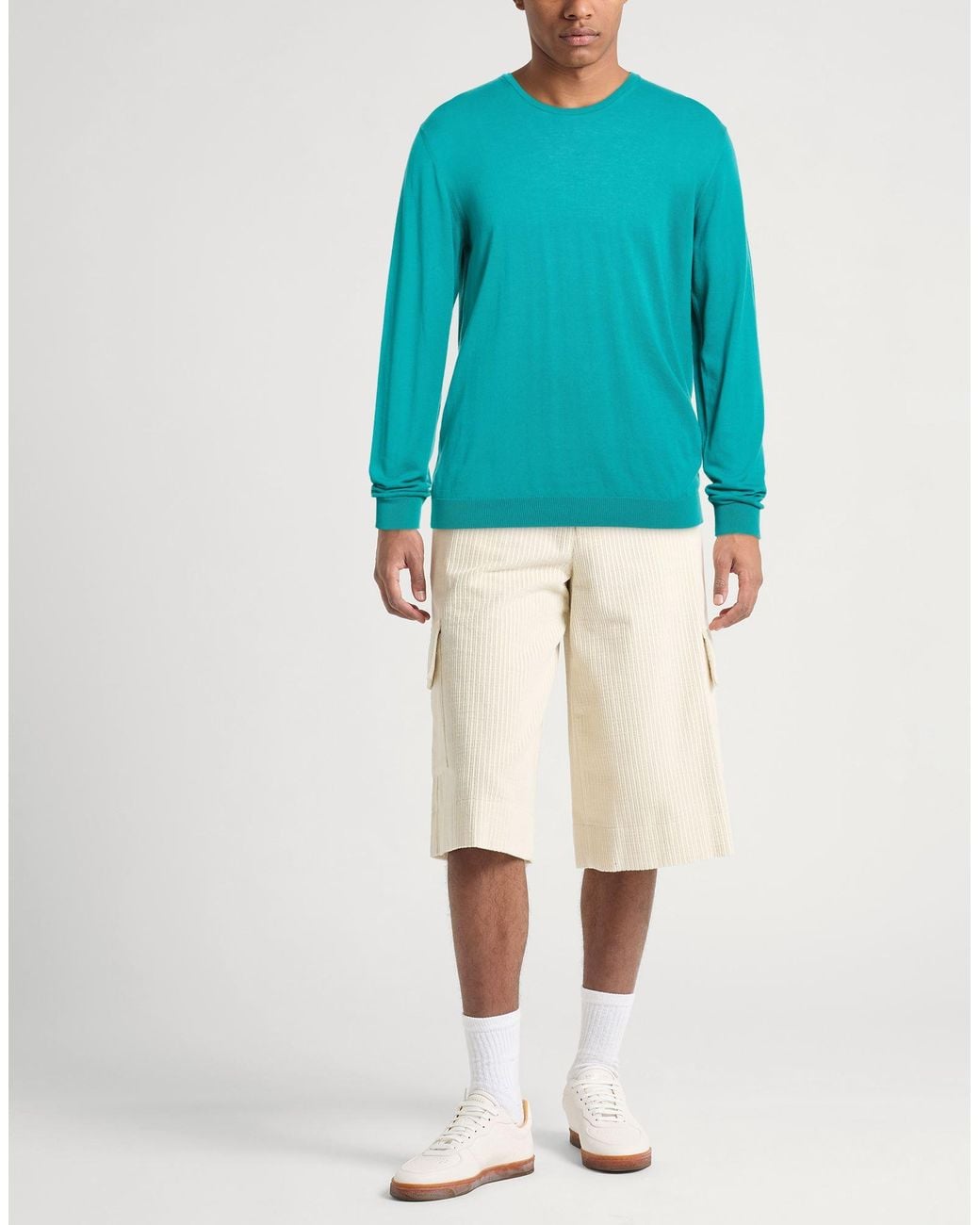 Roberto Collina Blue Sweaters for men