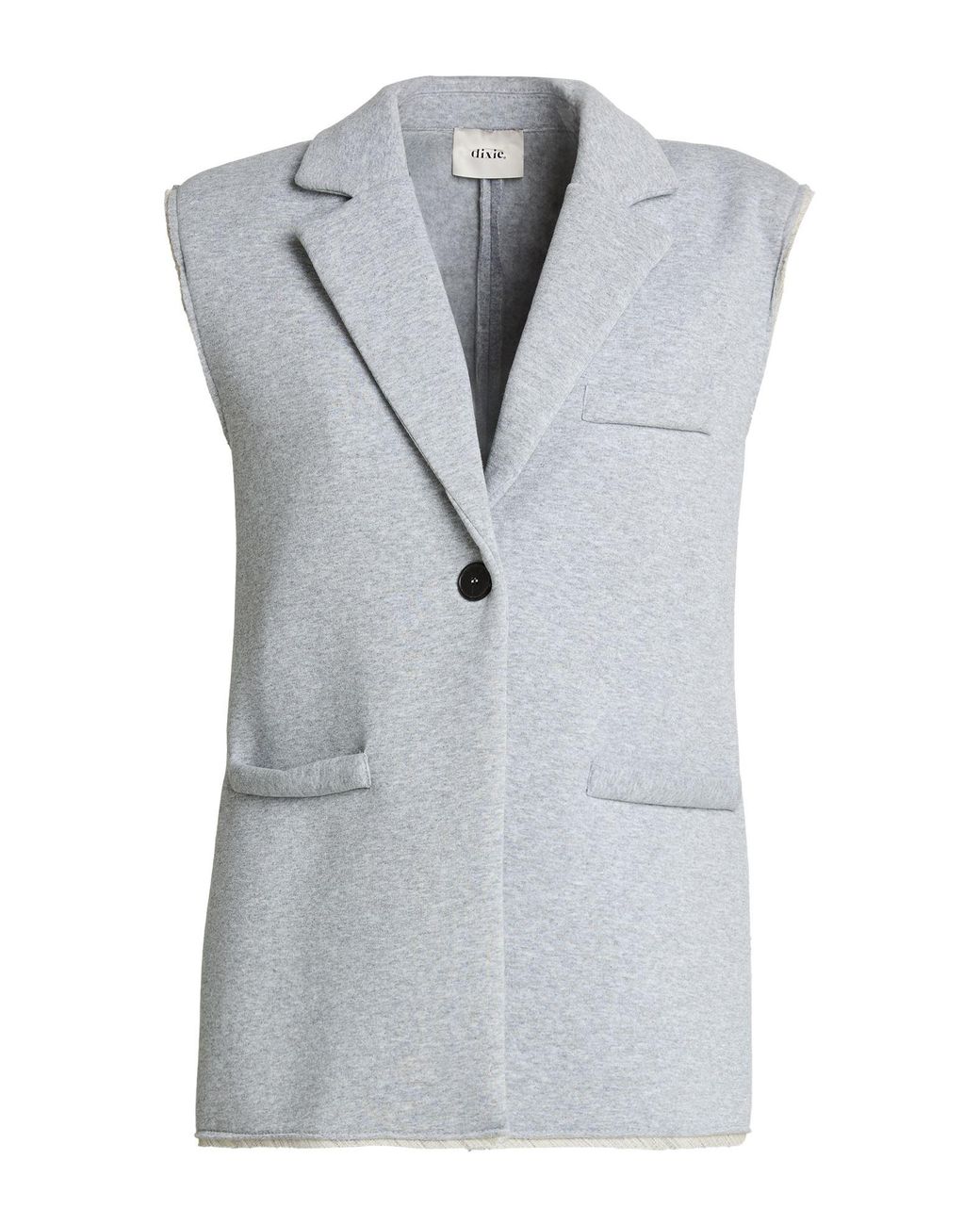 Dixie Gray Blazer Cotton, Polyester