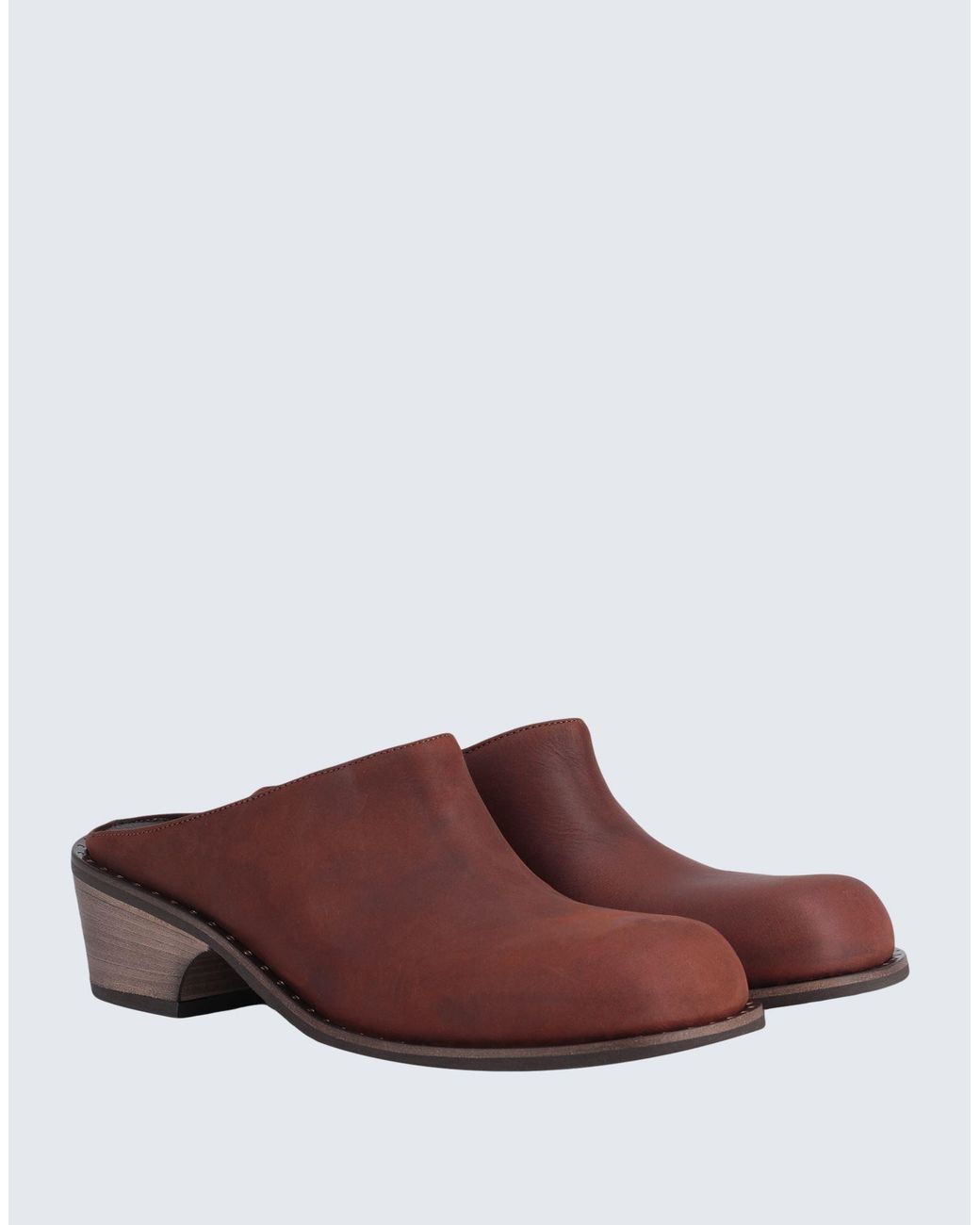 MAX&Co. Brown Mules & Clogs
