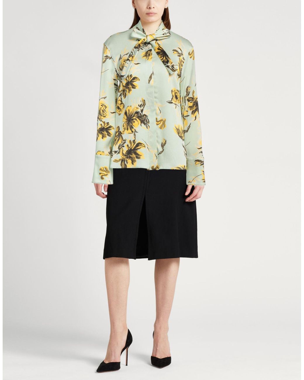 Jil Sander Metallic Light Shirt Viscose