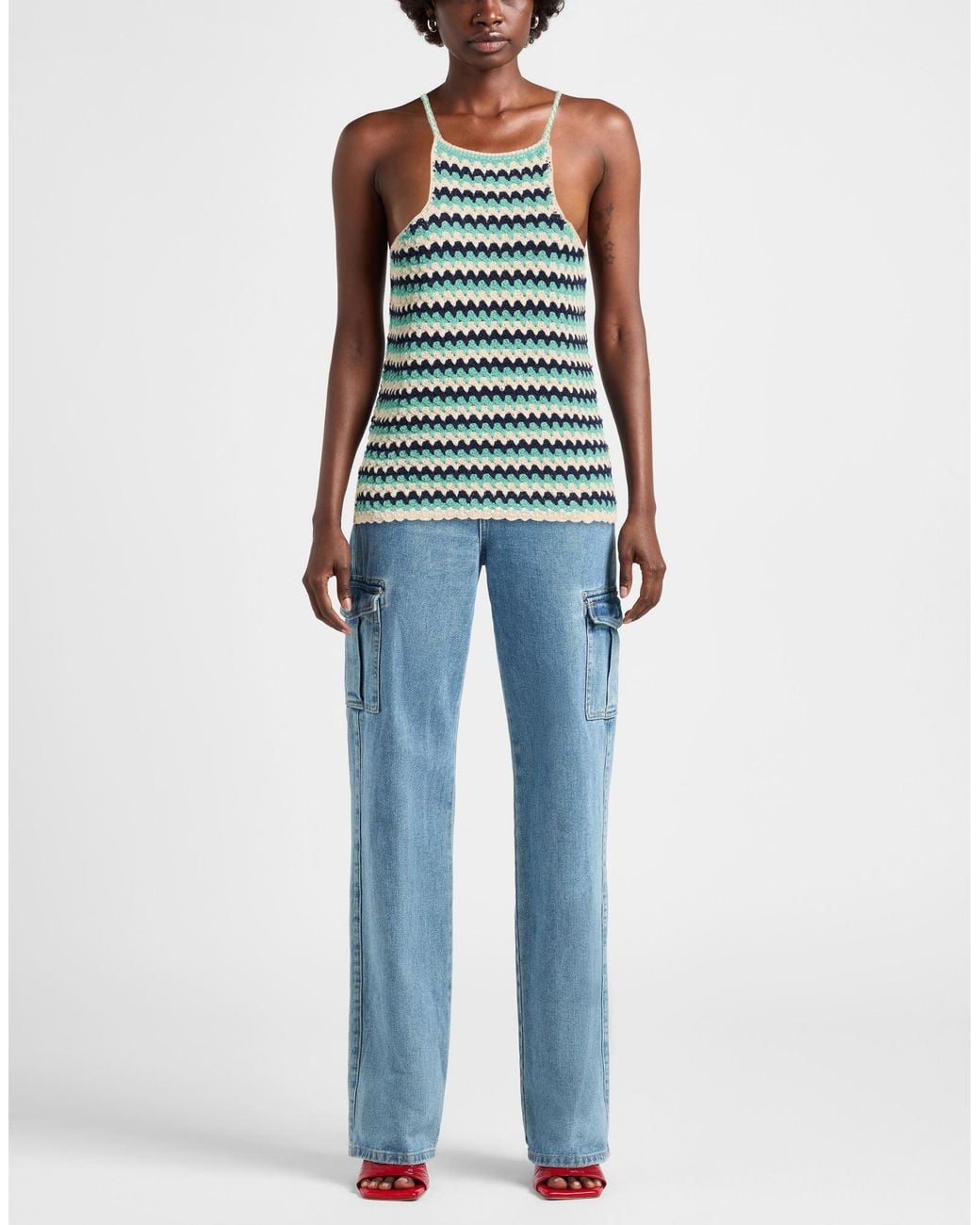 Top Maliparmi en coloris Blue