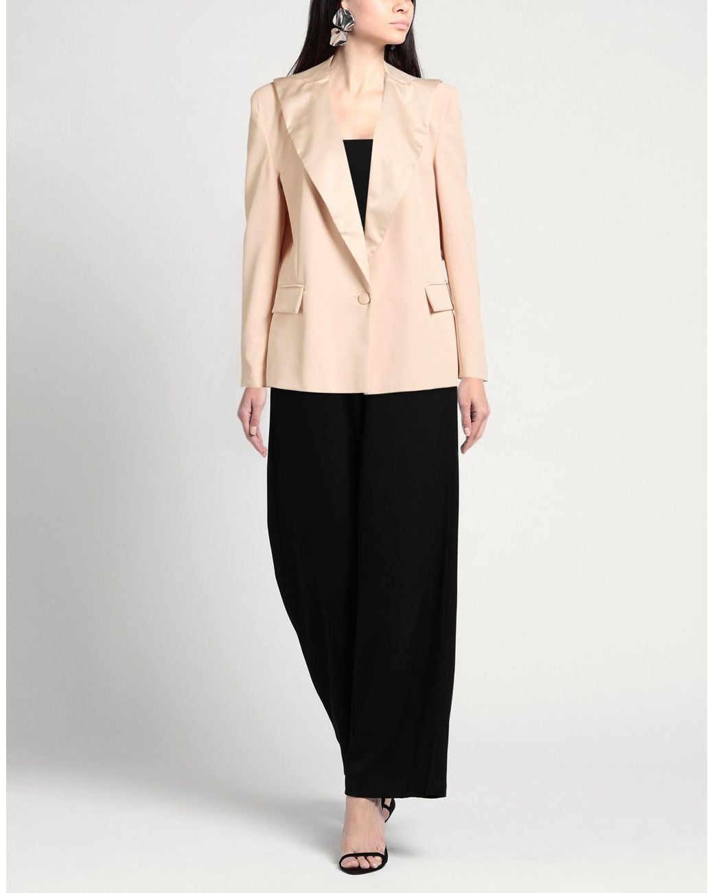ACTUALEE Natural Blazer