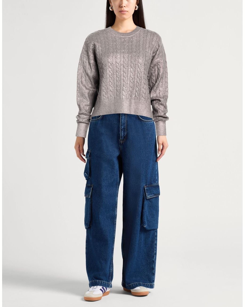 Sun 68 Gray Sweaters