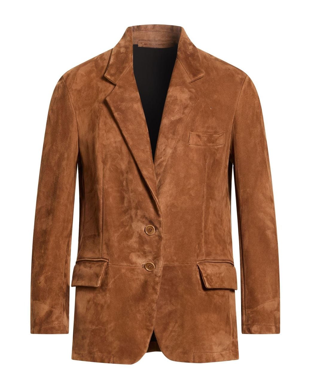 Squad² Brown Blazer Ovine Leather for men