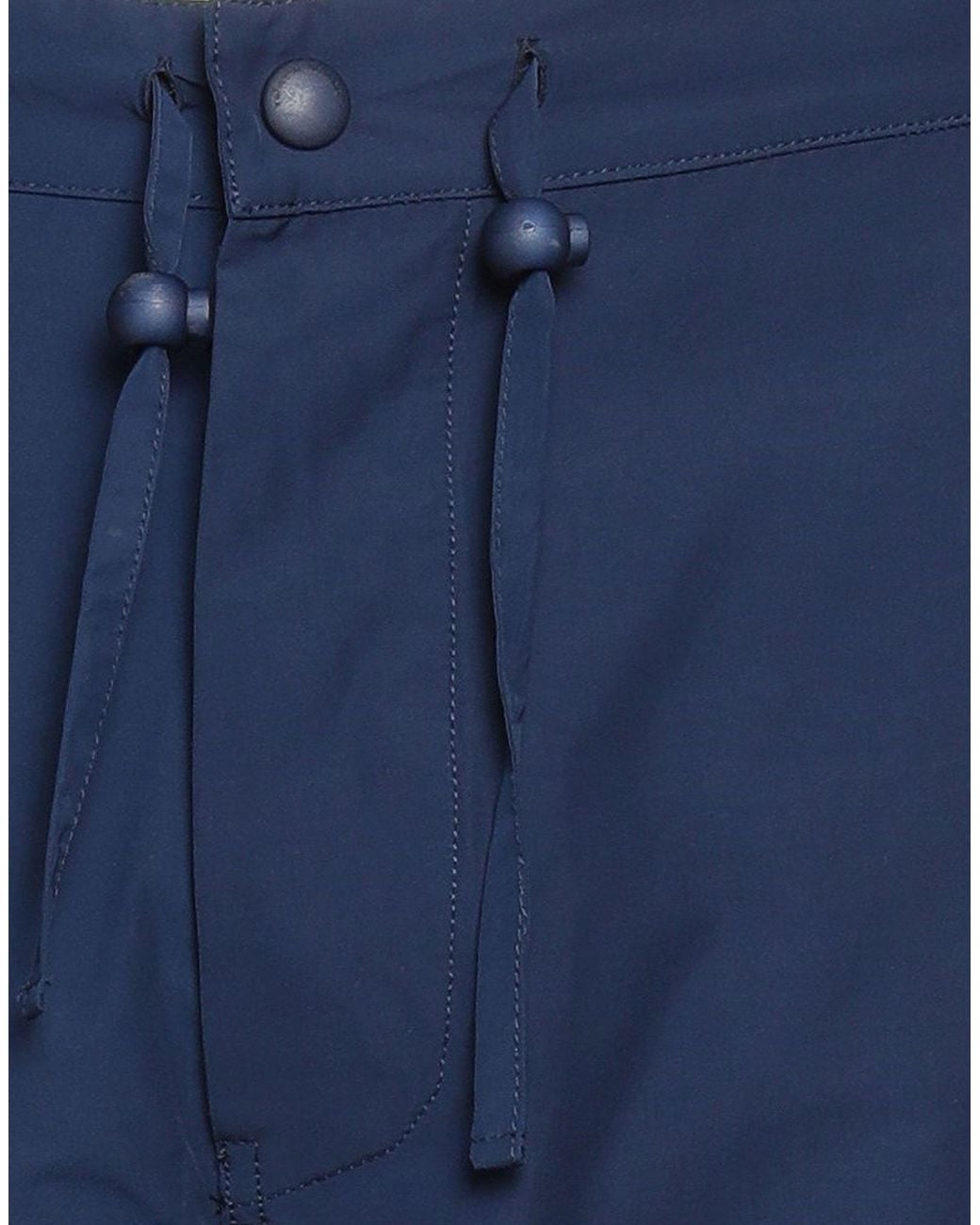 Roberto Collina Blue Pants Polyester, Cotton for men