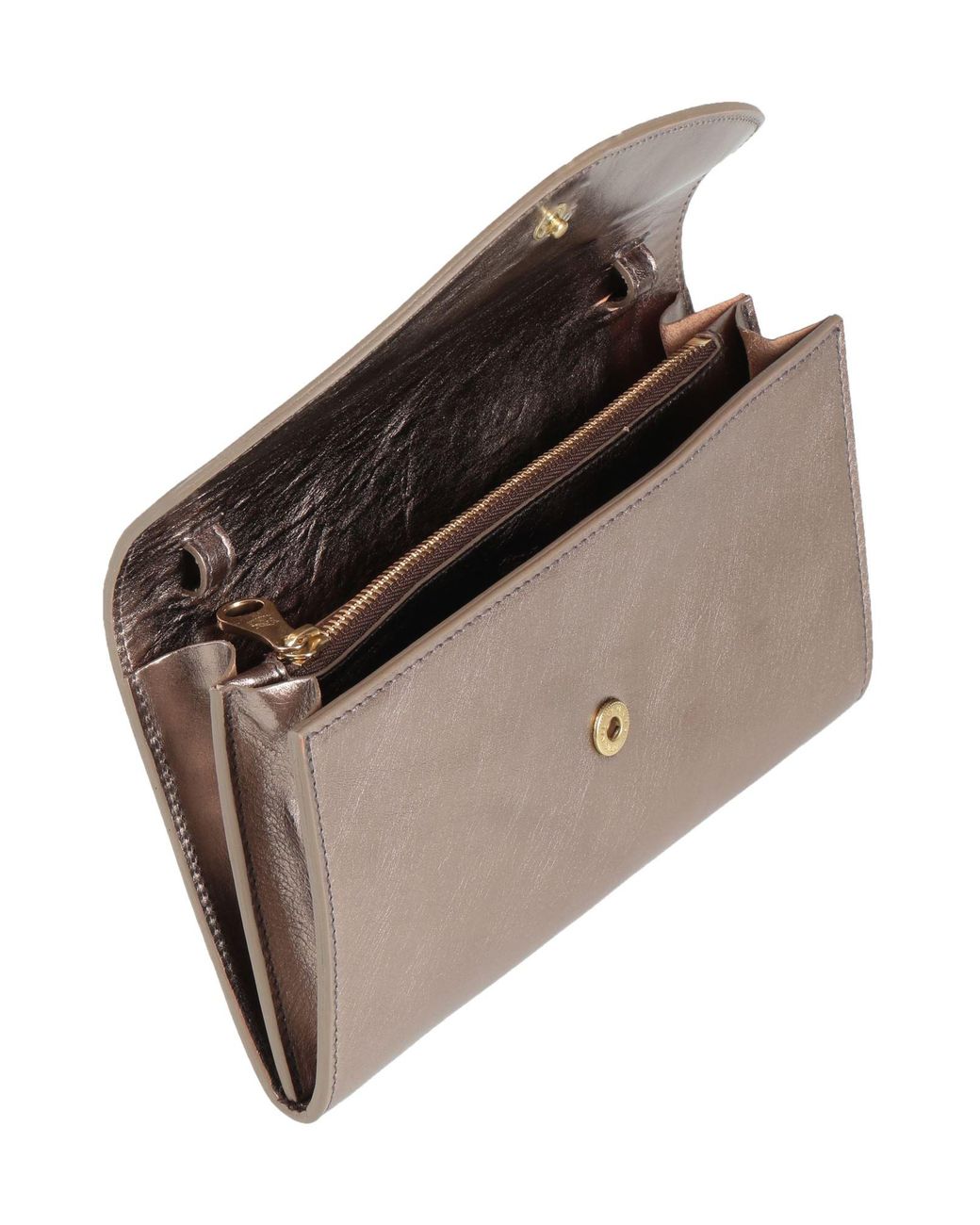 Il Bisonte Gray Clutch
