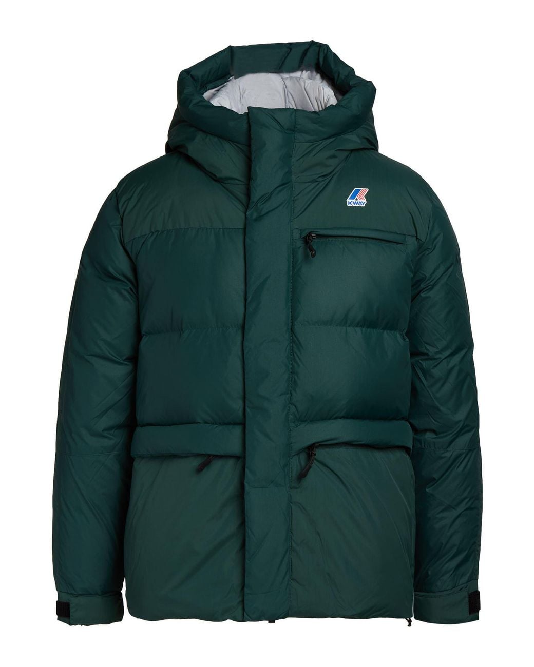 K-Way Green Puffer for men