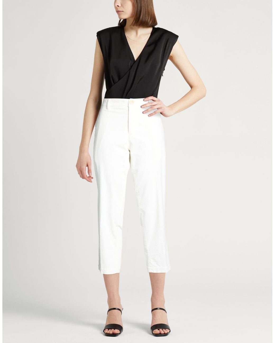 PT Torino White Trouser