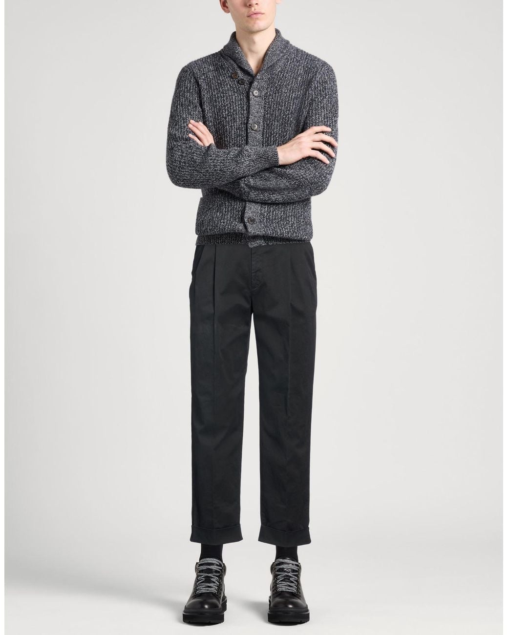 PT Torino Gray Pants for men