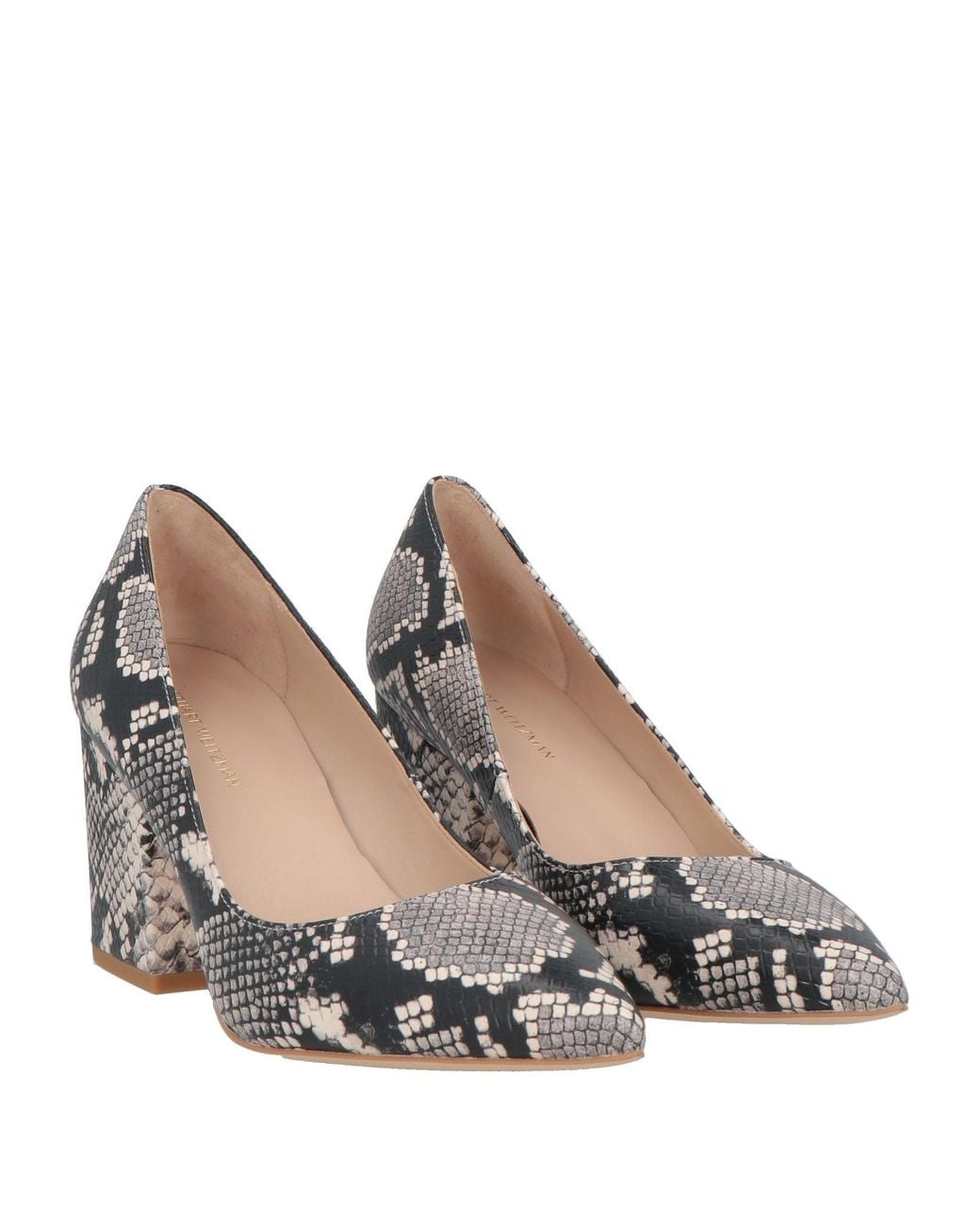 Escarpins Stuart Weitzman en coloris Metallic