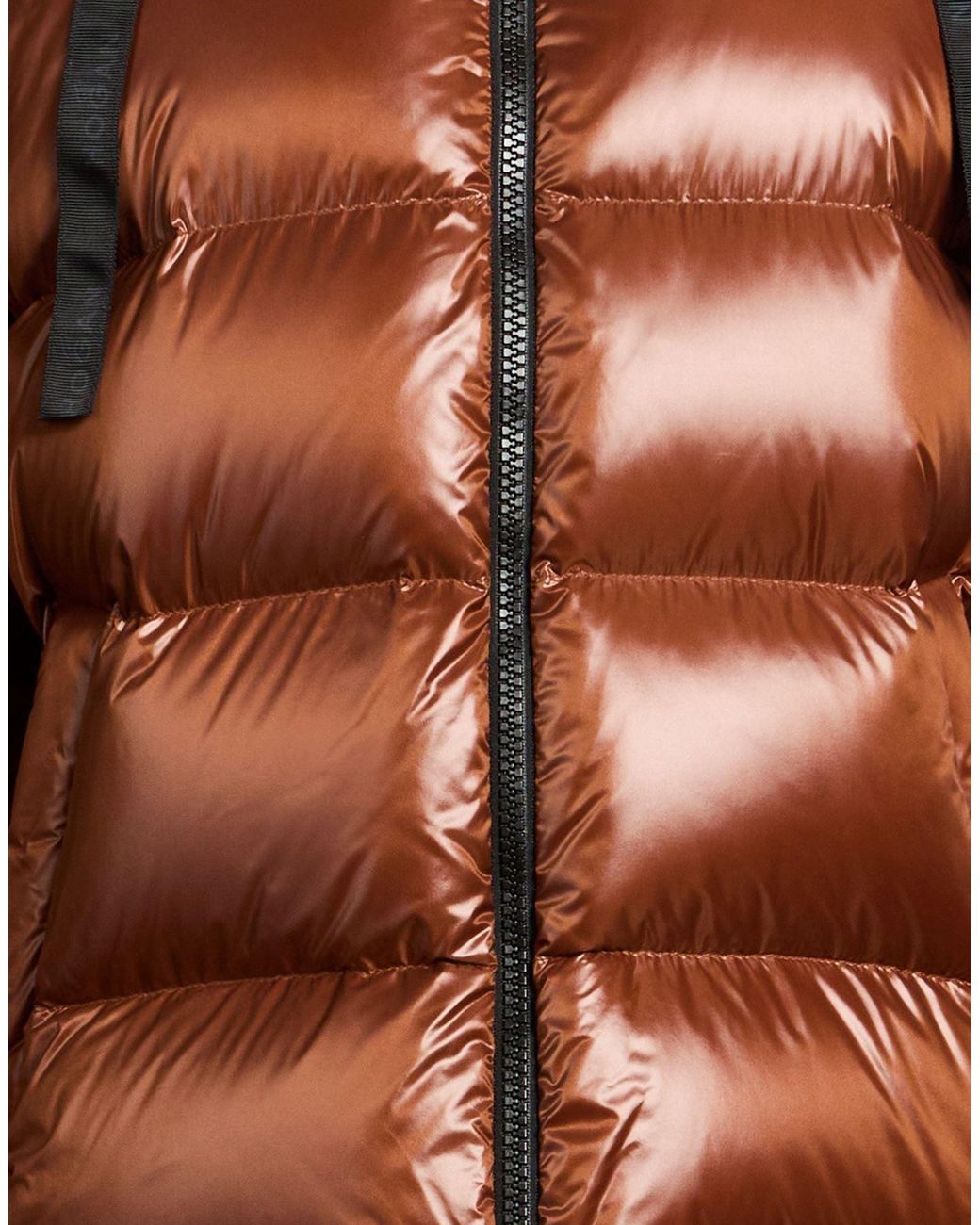 Hogan Brown Puffer Polyamide