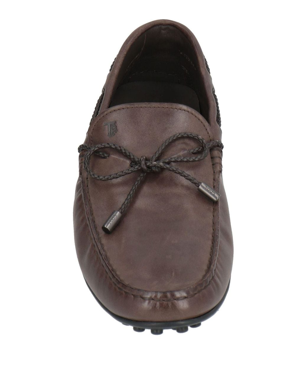 Tod's Gray Loafers Leather for men