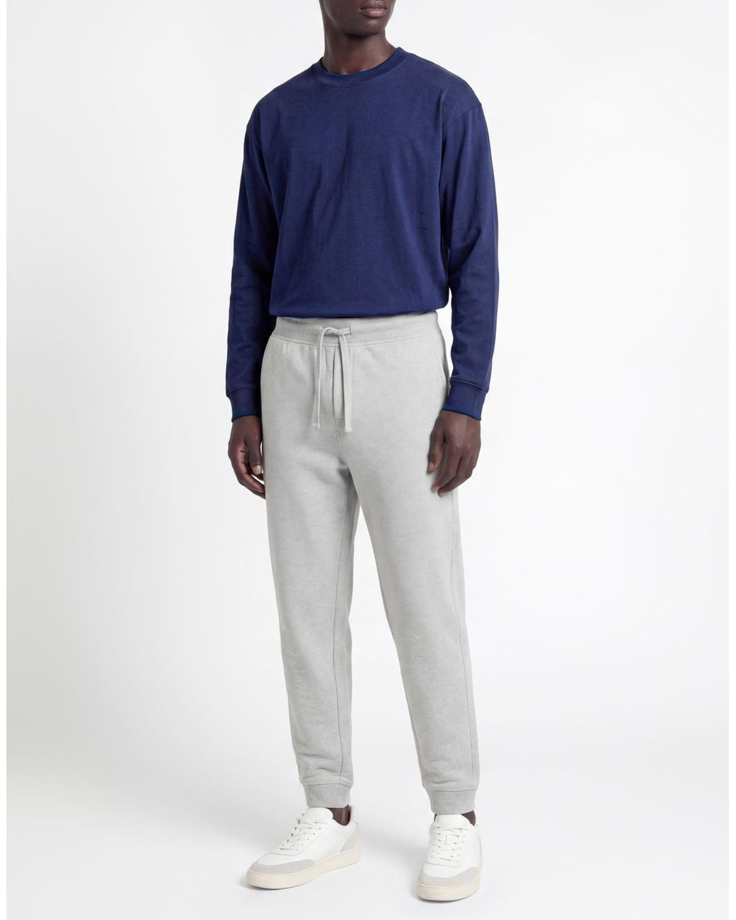 Alexander Wang Gray Light Pants Cotton, Polyester, Elastane for men