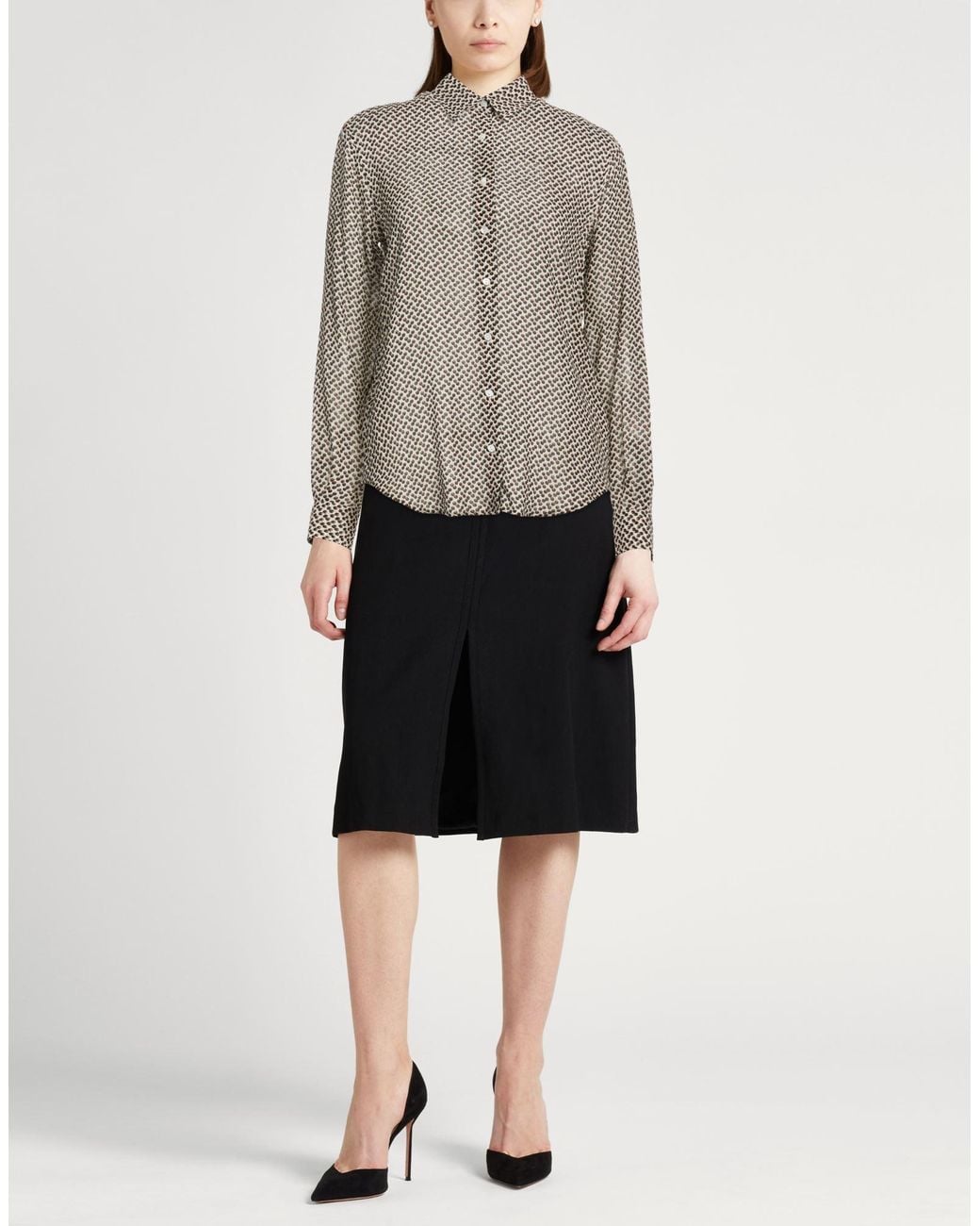 Xacus Gray Shirt Viscose