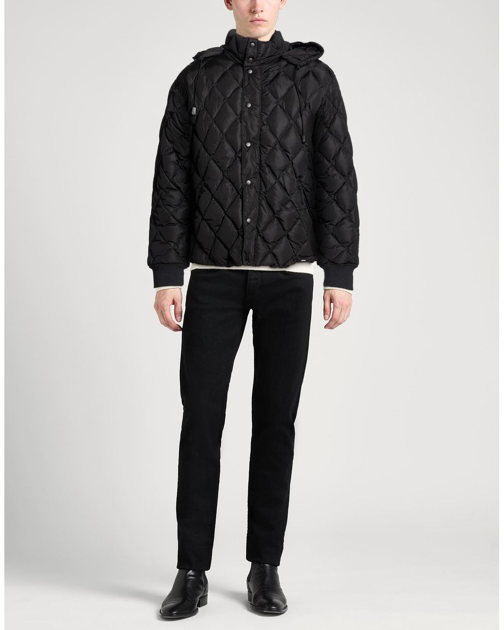 Aspesi Black Puffer for men