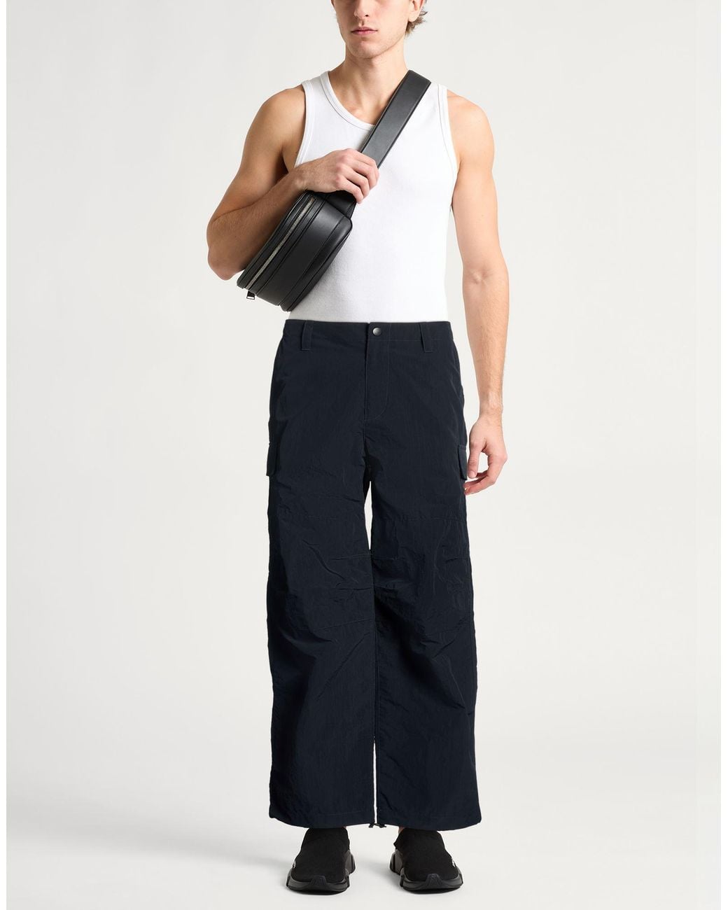 Burberry Blue Pants for men