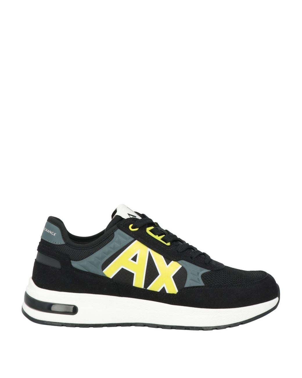 ARMANI EXCHANGE Green Sneakers Polyester, Polyurethane, Thermoplastic Polyurethane for men