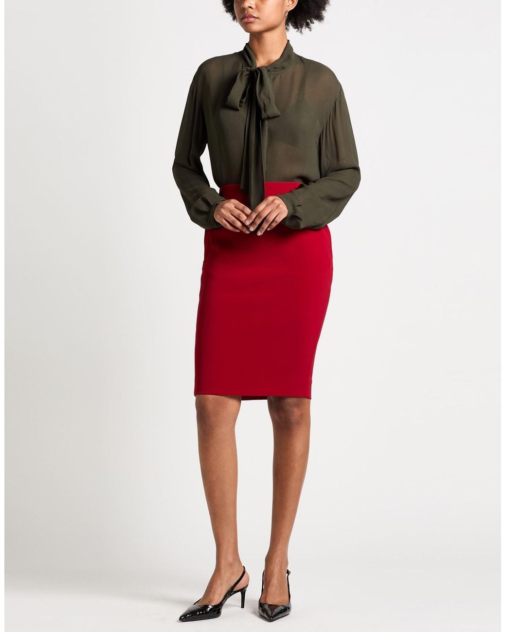 Alaïa Green Top Viscose