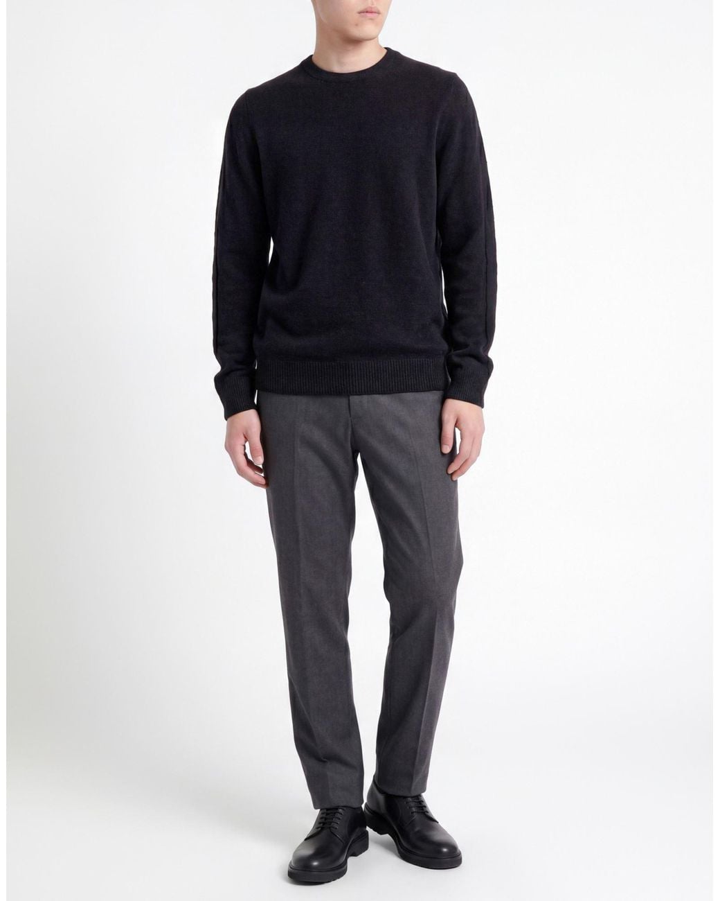 Pullover Alpha Studio pour homme en coloris Black