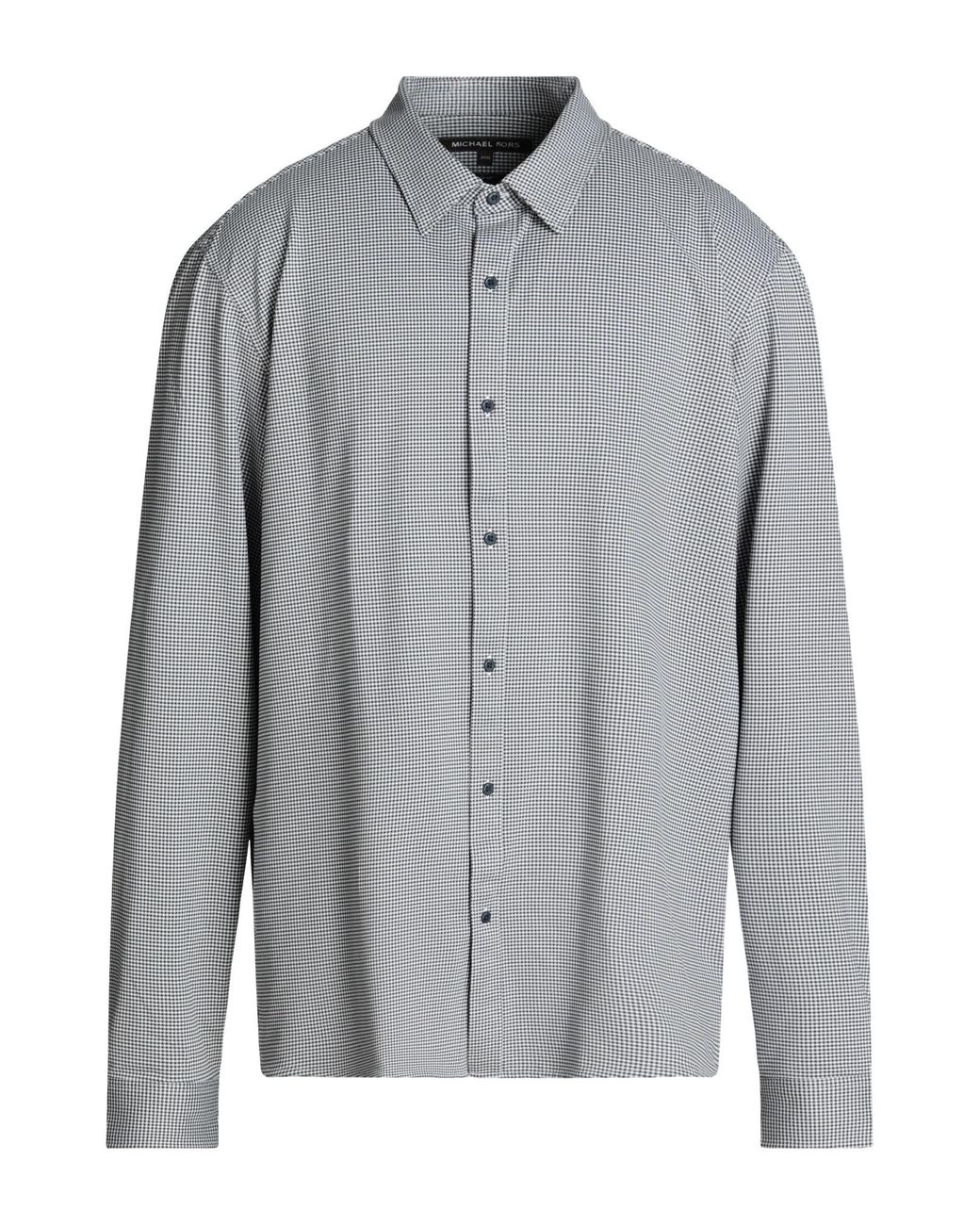 Michael kors shirts mens grey deals