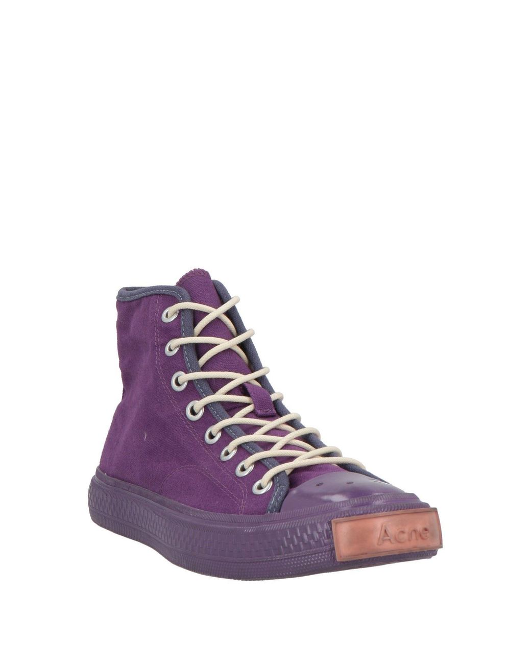 Acne Purple Trainers
