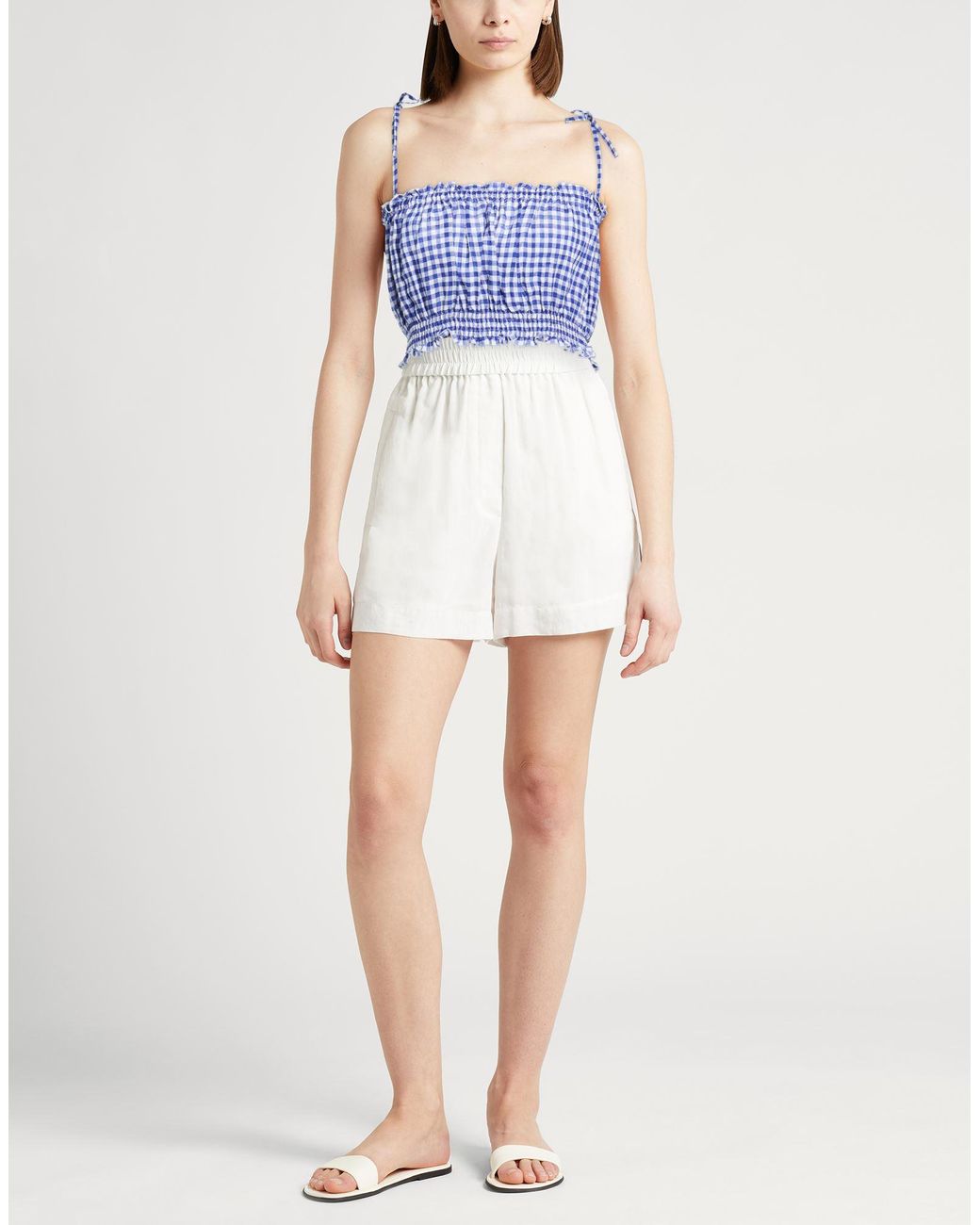 120% Lino Blue Top