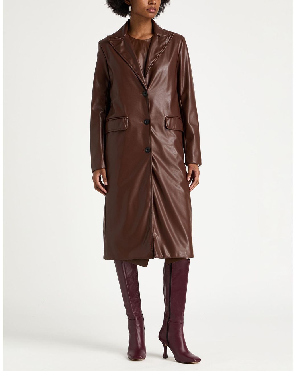 Paltò Brown Overcoat & Trench Coat