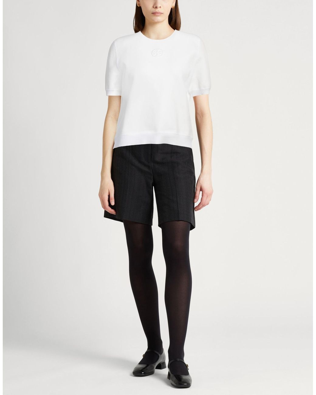 Tory Burch White Turtleneck