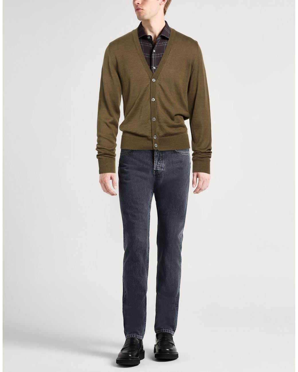 Drumohr Green Cardigan for men