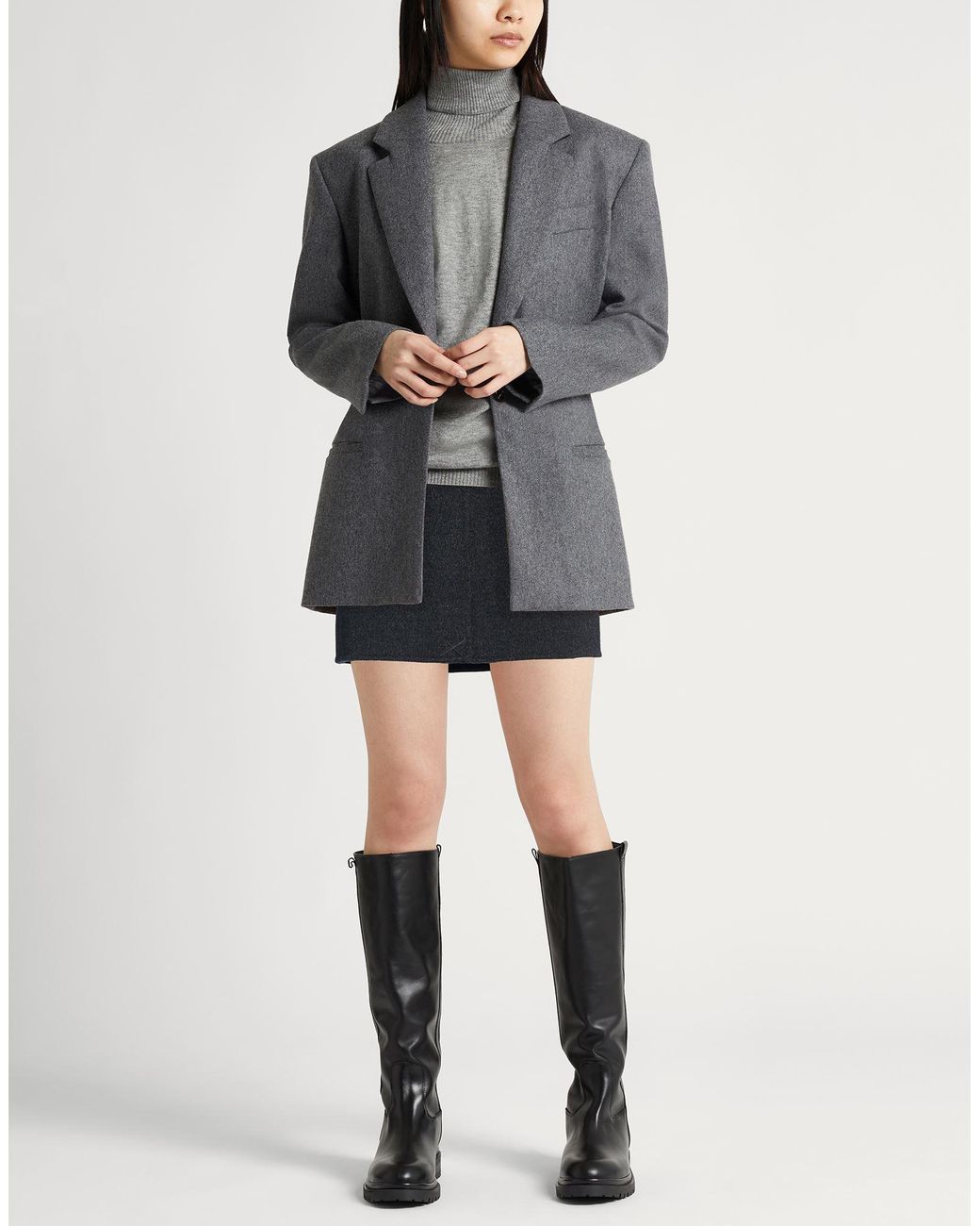 Semicouture Black Mini Skirt