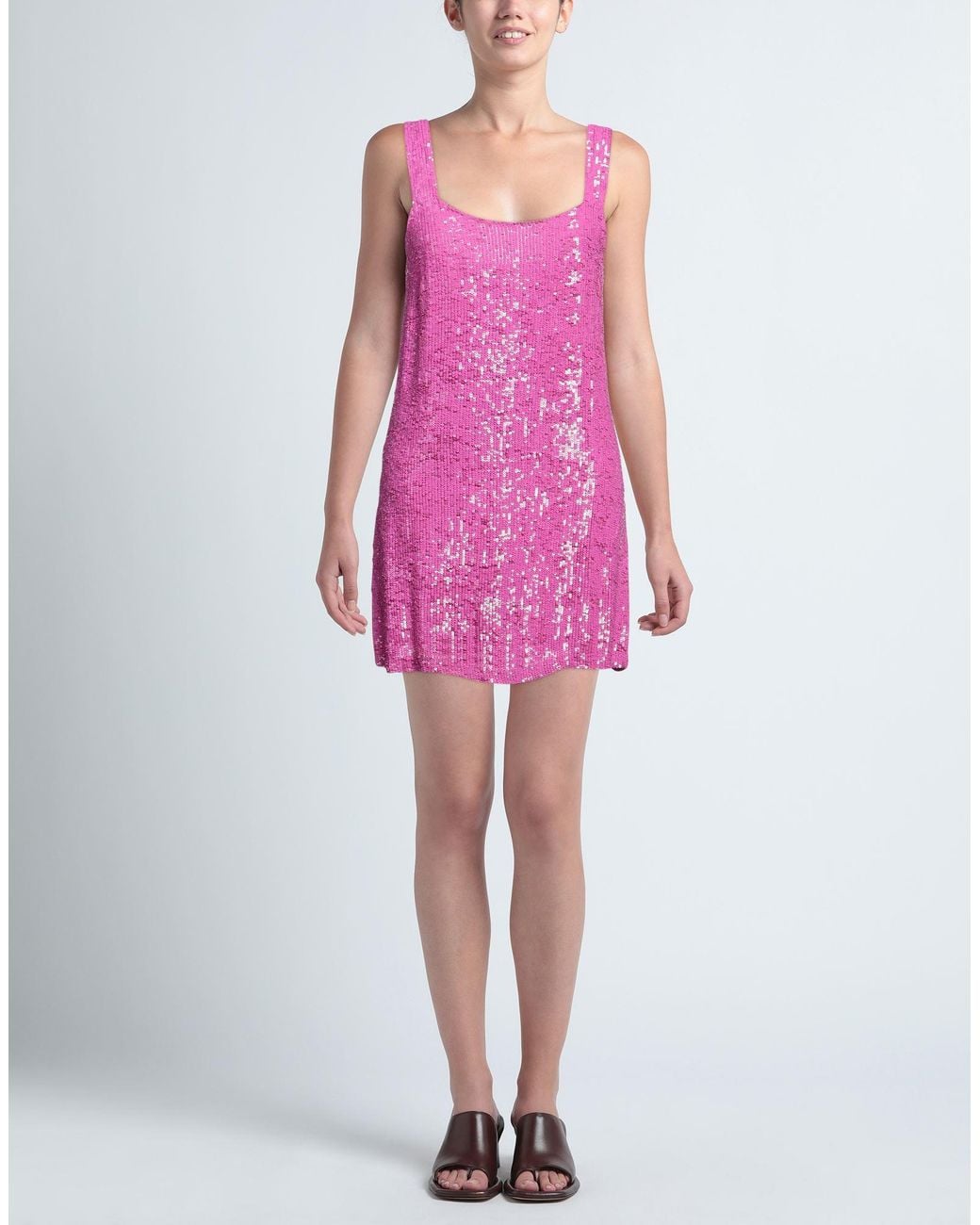 P.A.R.O.S.H. Pink Mini Dress