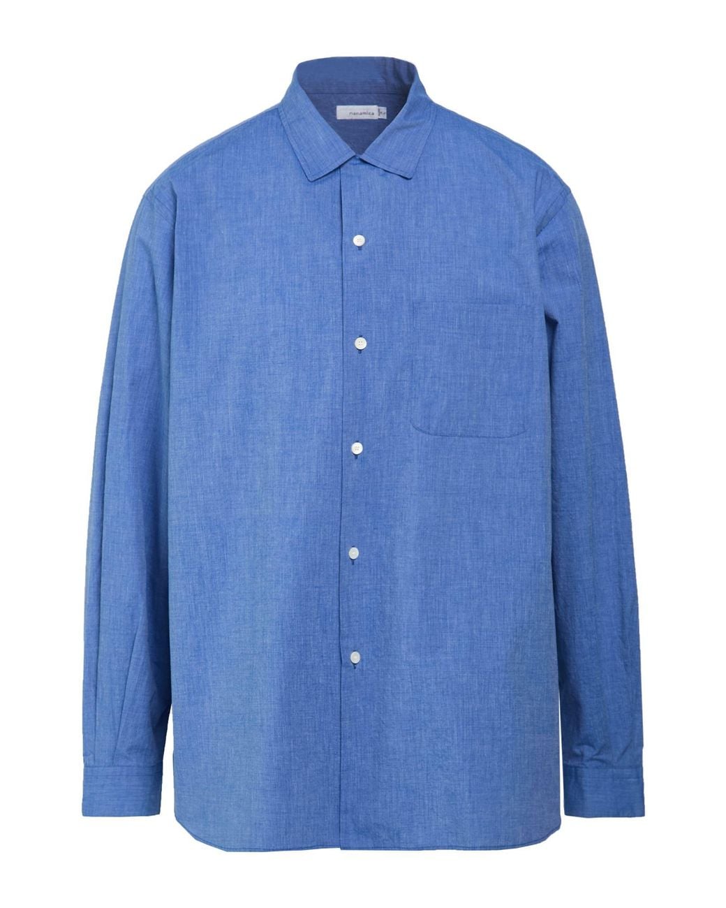 Nanamica Blue Shirt for men